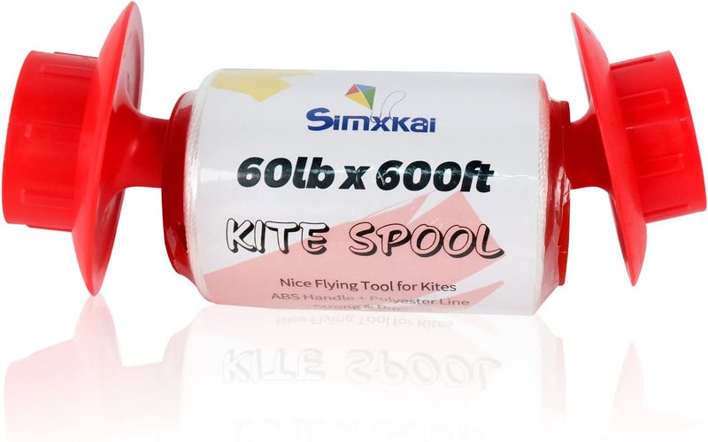 Simxkai Kite Spool, Reel Winder,Grip String Handle, 600 feet Twisted Line for Each String Handle (1&2&3&4pack) - Image 4
